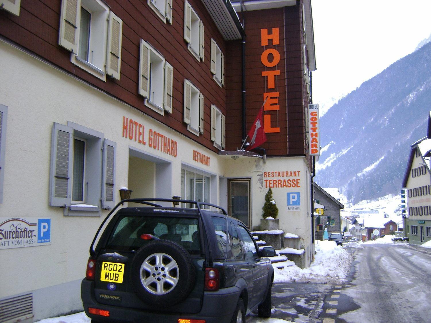 Hotel Gotthard Гёшенен Экстерьер фото